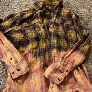 BLEACHED XL SUMMER/FALL FLANNEL